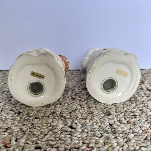 Kitty Cats with Polka Dot Bonnets 5pc Ceramic Kitchen Counter Utility Set - Picture 15 of 16